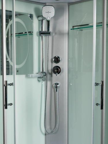 Душевая кабина WeltWasser WW500 10000003241 80х80 четверть круга с крышей ориентация универсальная - фото 4