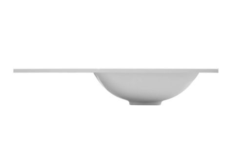 Раковина из искусственного камня Эстет Барселона ФР-00014917 90х50 накладная цвет белый 1 отверстие под смеситель - фото 2