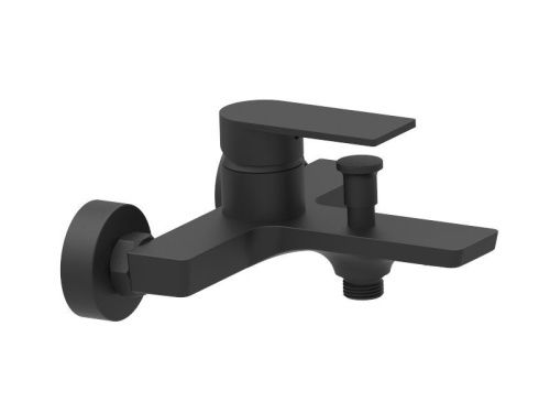 Смеситель для ванны AQG Alpha 01ALP400NG настенный черный