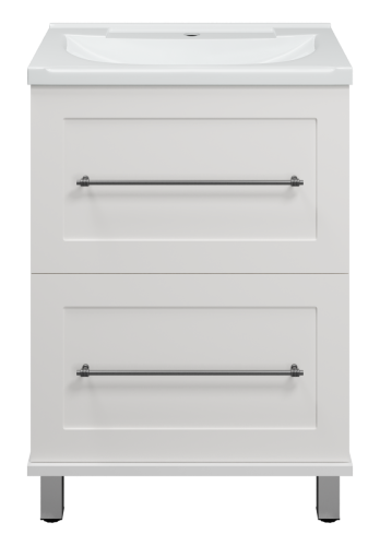 Тумба под раковину Misty Марта П-Мрт07060-011Пр 60х40 напольная цвет белый - фото 2