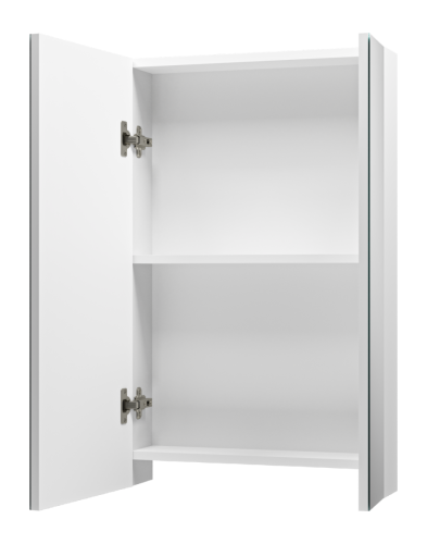 Зеркало-шкаф Misty Балтика Э-Бал04050-011 50х80 подвесной цвет белый - фото 4