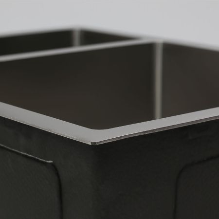 Кухонная мойка Melana ProfLine H57544 сатин 60х45 цвет серый поверхность полированная