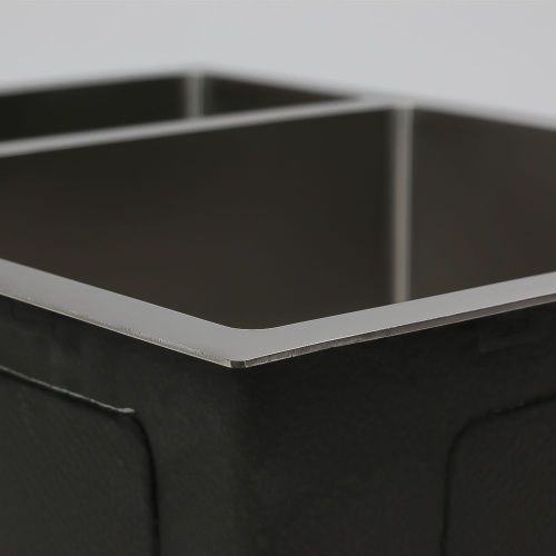 Кухонная мойка Melana ProfLine H57544 сатин 60х45 цвет серый поверхность полированная - фото 4