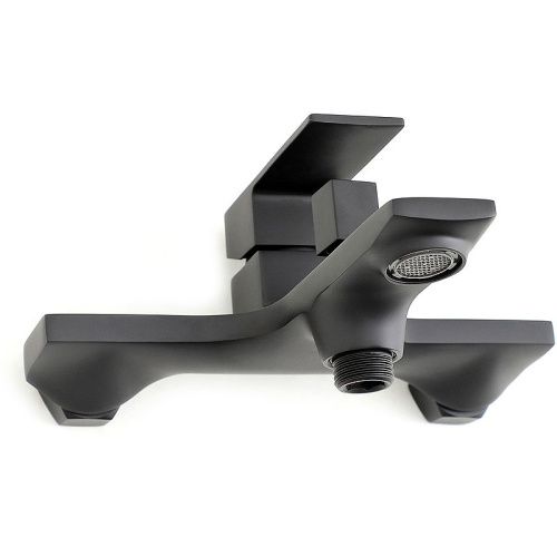 Душевая стойка Orange Lutz M04-932b настенная цвет черный - фото 4