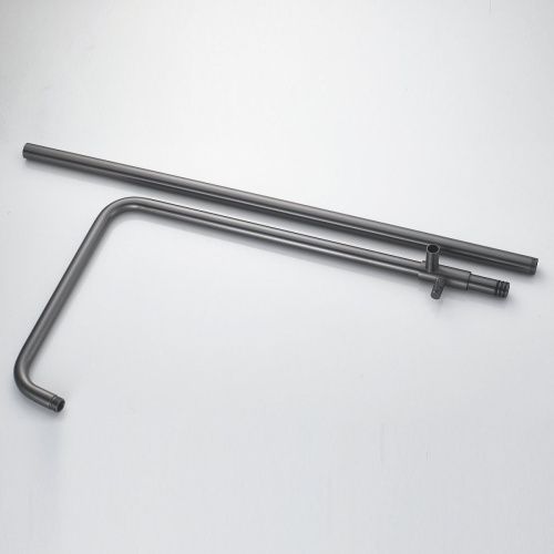 Душевая стойка Rose R3936T настенная цвет оружейная сталь - фото 5