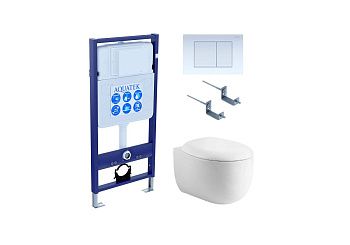 Сет унитаз + инсталляция Aquatek SET AQUATEK АЛЬТАИР cm-009 4в1
