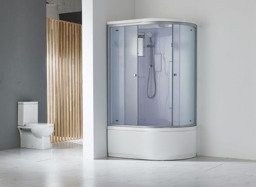 Душевая кабина Timo Standart T-5520R-T-CT55 120х85 асимметричная с крышей ориентация правая - фото 3