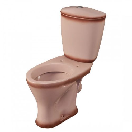 Унитаз-компакт напольный с бачком Santeri Версия 1P4015S0700BF бежевый с сиденьем каскадный смыв - фото 3