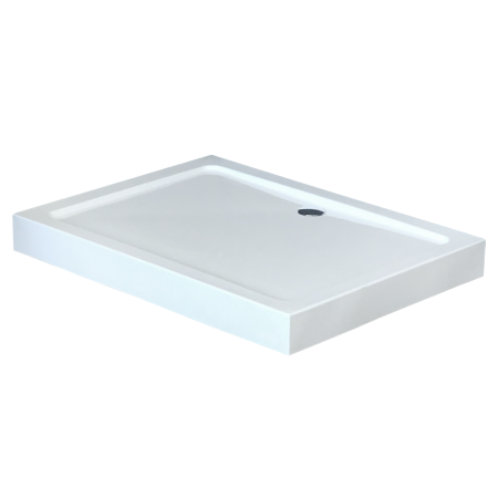 Душевой уголок Royal Bath HPV RB8140HPV-T-BL 140х80 стекло прозрачное профиль черный с поддоном