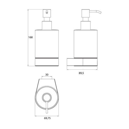 Дозатор Emco Flow 2721 001 00