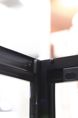 Душевой уголок Niagara Nova _02200832BLACK 120х80 стекло с рисунком профиль черный без поддона