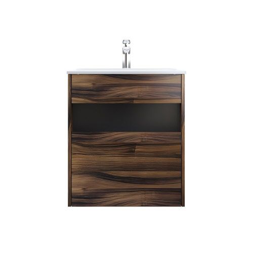 Тумба под раковину Am.Pm Func M8FFUX0601OF 60х50 подвесная цвет коричневый - фото 2