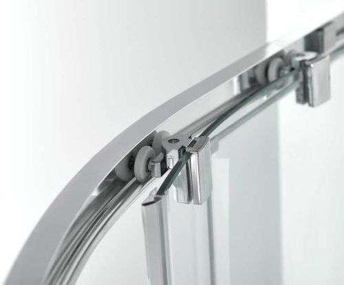 Душевой уголок Vincea Alpha VSQ-3AL900MT 90х90 стекло текстурное профиль хром без поддона - фото 3