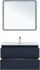 Тумба под раковину Aquanet Вега 2.0 00337950 90х50 подвесная цвет синий
