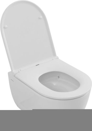 Чаша унитаза подвесная Allen Brau Priority Tornado 4.31008.20 цвет белый без сиденья безободковая душевой смыв - фото 5