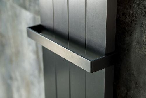 Полотенцесушитель электрический Boheme Flat 725-B 25х150 черный - фото 4