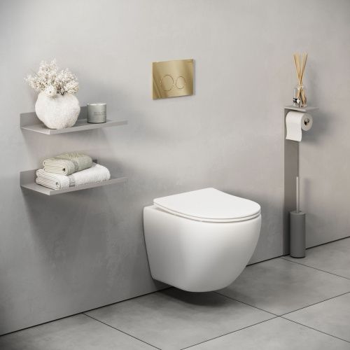 Инсталляция + кнопка смыва + унитаз Grossman Galaxy 97.4455S.01.300 - фото 5