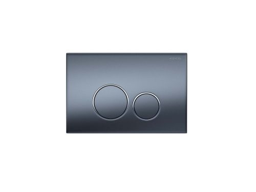 Клавиша смыва механическая Aquatek KDI-0000035 цвет оружейная сталь