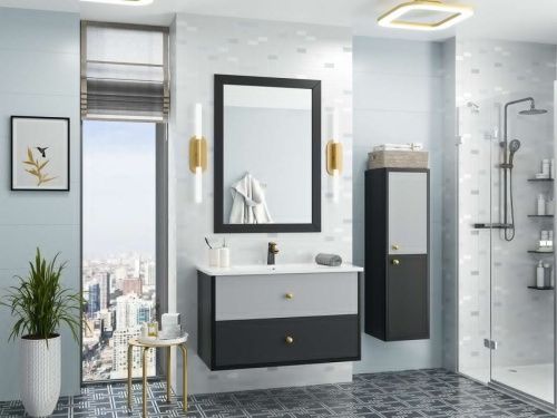 Зеркало Brevita Steffany STEF-02075-02-01 80х110 подвесное - фото 3