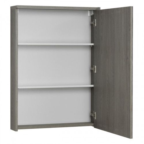 Зеркало-шкаф Aquaton Стоун 1A231502SXC80 60х80 подвесной цвет коричневый - фото 2