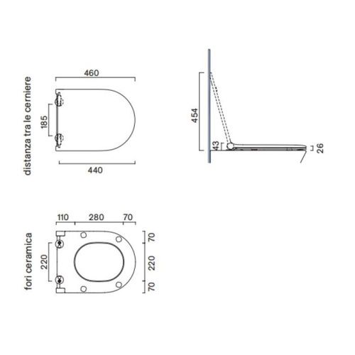 Крышка сиденье для унитаза Catalano Sfera 551200001 - фото 2