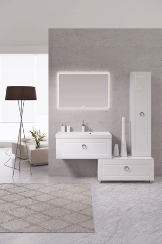 Зеркало с подсветкой Aqwella Y UM0208 80х70 подвесное - фото 5