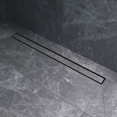 Душевой лоток Am.Pm MasterFlow W01SC-U11-090-04BM 90х10 черный - фото 4