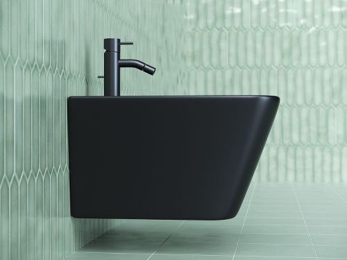 Биде подвесное Ceramica Nova METRIC CN3008MB цвет черный - фото 4