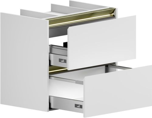 Тумба под раковину Allen Brau Activity 1.34011.WM 70х50 подвесная цвет белый - фото 4