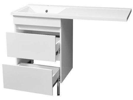 Тумба под раковину Stella Polar Мадлен SP-00000474 40х50 напольная цвет белый