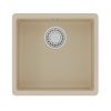 Кухонная мойка LeMark Sinara 440-u 9910068 45х40 цвет бежевый поверхность матовая
