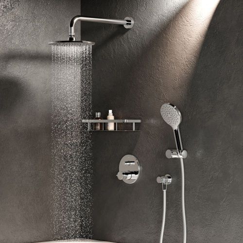 Душевая система Am.Pm X-Joy FT85A1RH10 встраиваемая в стену цвет хром с термостатом - фото 3