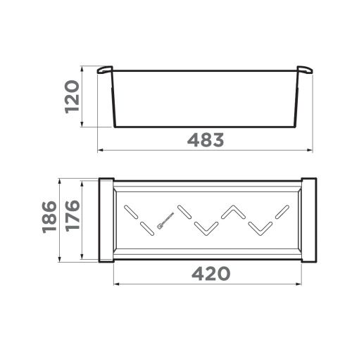 Коландер Omoikiri CO-04-LG 4999056 - фото 2