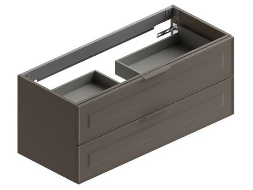 Тумба под раковину Berloni Bagno SUVBS2C120C/129/SHALAO 129 120х50 подвесная цвет серый