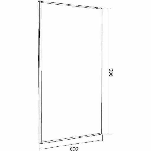 Зеркало 1MarKa Cube У83243 60х90 подвесное - фото 4