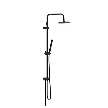 Душевая стойка Damixa Scandinavian Pure 936000300 настенная цвет черный