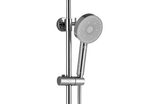 Душевая стойка Aquatek ВЕГА AQ2043CR настенная цвет хром с термостатом - фото 5