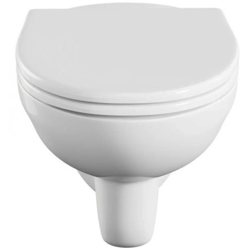 Чаша унитаза подвесная Vitra FIT 6855B099-1777 цвет белый без сиденья каскадный смыв - фото 2