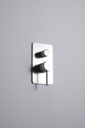 Смеситель для ванны с душем Allen Brau Priority 5.31A11-BN встраиваемый в стену никель - фото 5