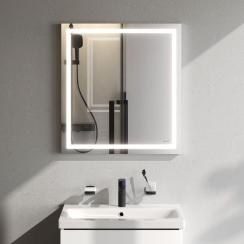 Зеркало с подсветкой Am.Pm Gem M91AMOX0651WG 70х70 подвесное