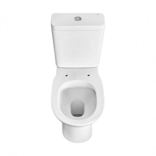 Чаша унитаза напольная Roca Debba 734299P00Y цвет белый без бачка без сиденья безободковая смыв торнадо - фото 3