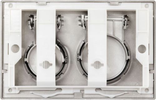 Клавиша смыва механическая Logan AQ AQ-02MB цвет черный - фото 2