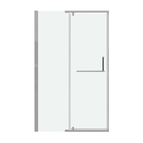 Душевая дверь Grossman Pragma 100.K33.03.120.10.00 120х195 стекло прозрачное профиль хром