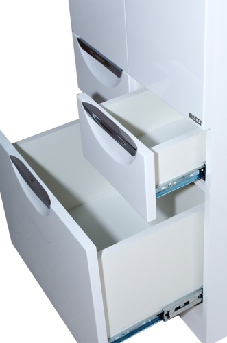 Шкаф-пенал Misty Орхидея П-Жас05050-0112Я 50х200 напольный цвет белый - фото 5