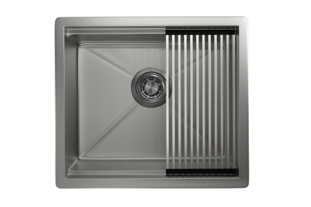 Кухонная мойка Granula Kitchen Space 5045U, СТАЛЬ МАТОВАЯ 50х45 цвет нержавеющая сталь поверхность матовая