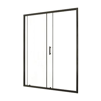 Душевая дверь Taliente TA-150-1CB 150х195 стекло прозрачное профиль черный