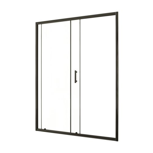 Душевая дверь Taliente TA-150-1CB 150х195 стекло прозрачное профиль черный