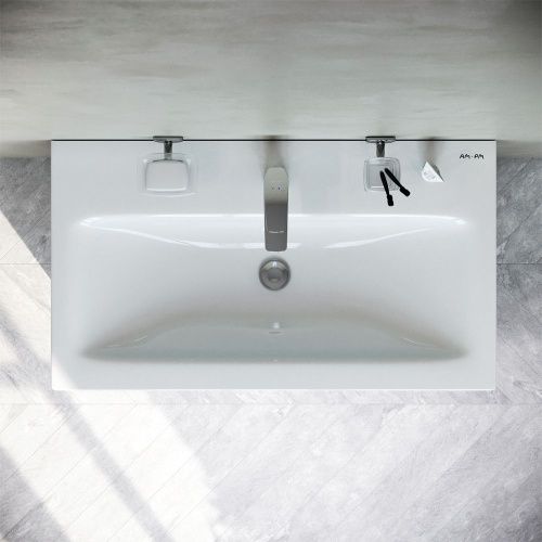 Тумба под раковину Am.Pm Gem S M91FSX0752OF 80х40 напольная цвет коричневый - фото 4