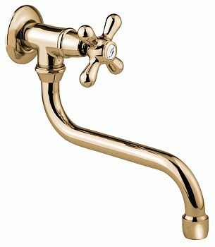 Смеситель для кухни Emmevi Deco Classic 12006S/BR настенный бронза