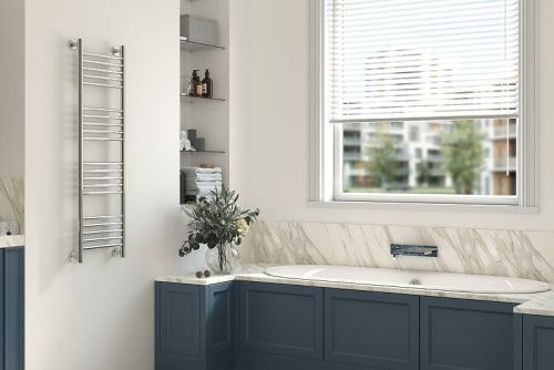 Полотенцесушитель водяной Сунержа Богема + 31-0220-1240 40х120 черный - фото 3